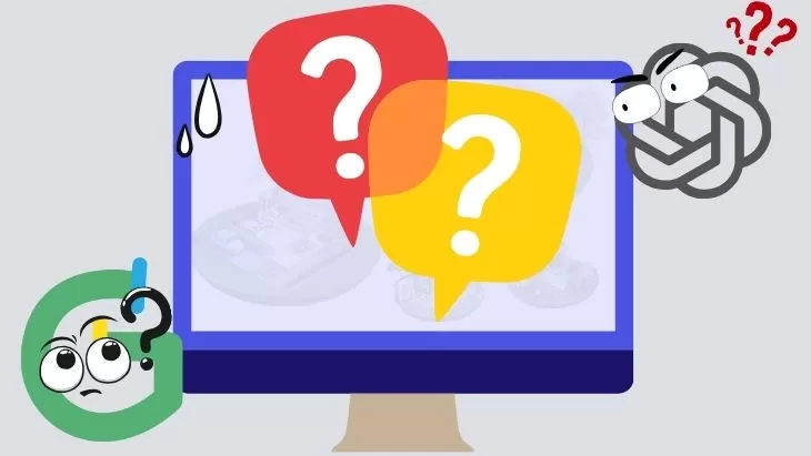 GoogleやAIが画像を読み取れないことを表すイメージ