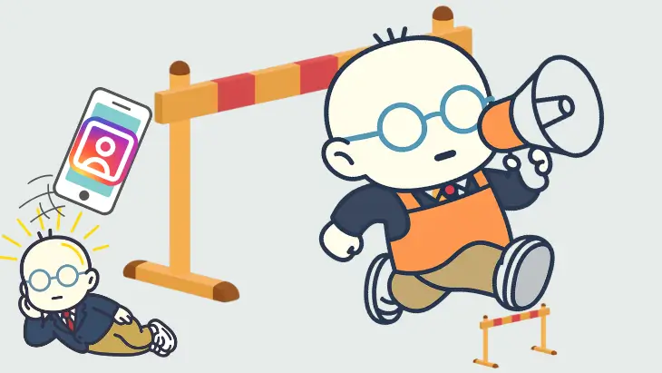 無理のない販促設計（ECRS）によって情報発信を継続し、お客様からの信頼を積み重ねていく外構業者のイメージ