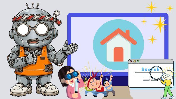 ホームページを「24時間働く営業マン」という資産として捉えるイメージ。一度作ったコンテンツが長期的に集客し続ける仕組み。