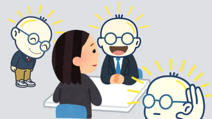 笑顔で接客する外構業者のイメージカット