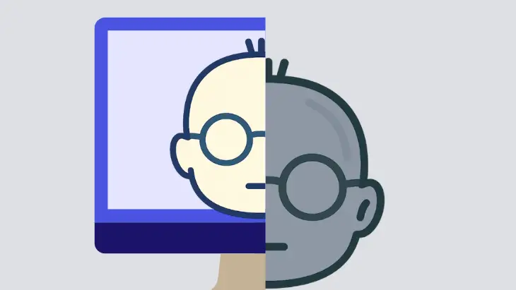 WEBとリアルの印象ギャップが信頼に与える影響を説明する図解