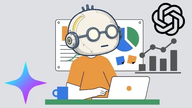 外構業者のGoogleアナリティクスでChatGPTからの流入が増加しているイメージ